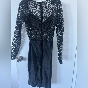 Beautiful custom made midi dress. Stretch material